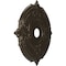 Ekena Millwork Attica PVC Ceiling Medallion (Canopies up to 7 3/4"), 22"OD x 3 1/2"ID x 1"P, Metallic Dark Bronze CMP22ATCDB - alternate 5